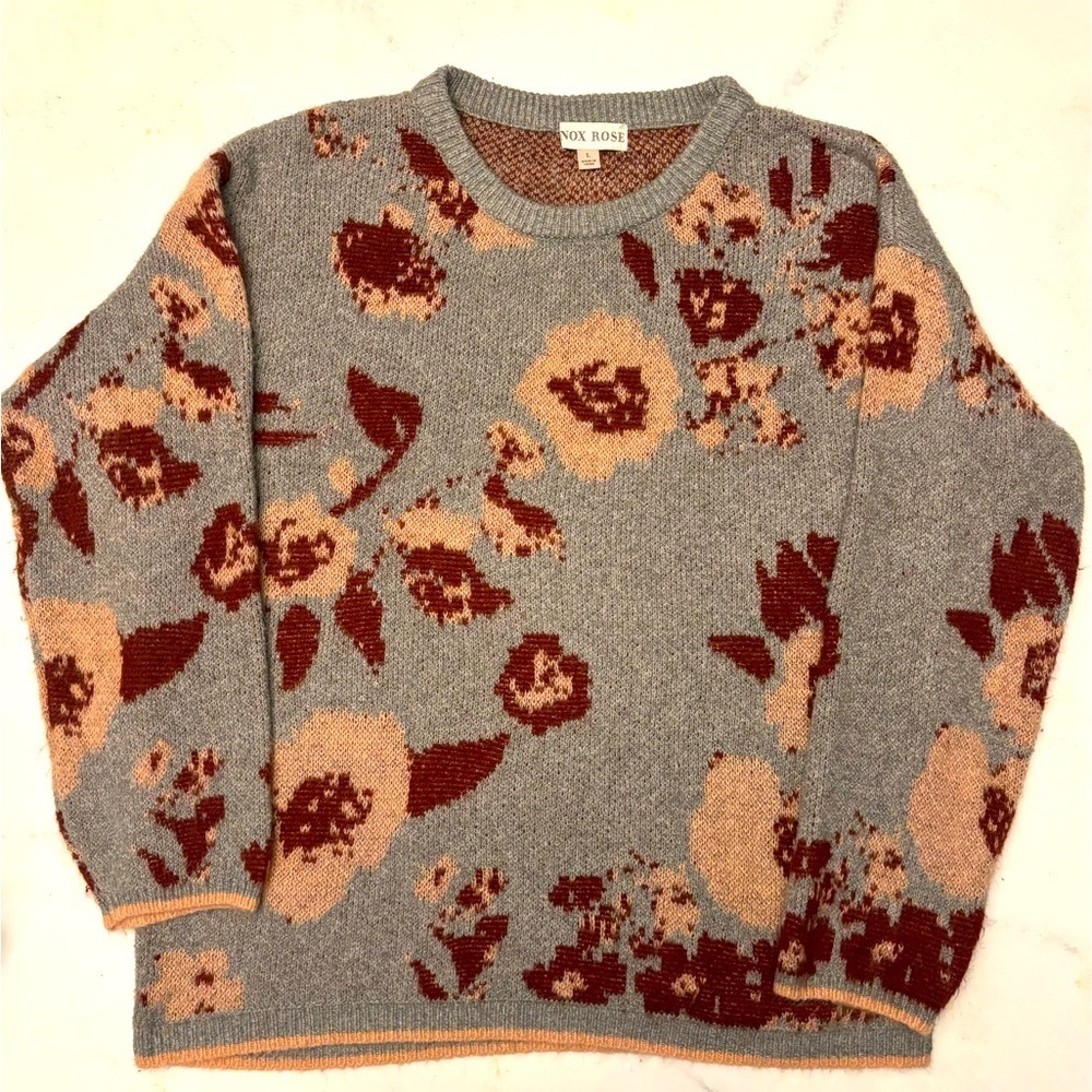 Knox Rose Floral Sweater